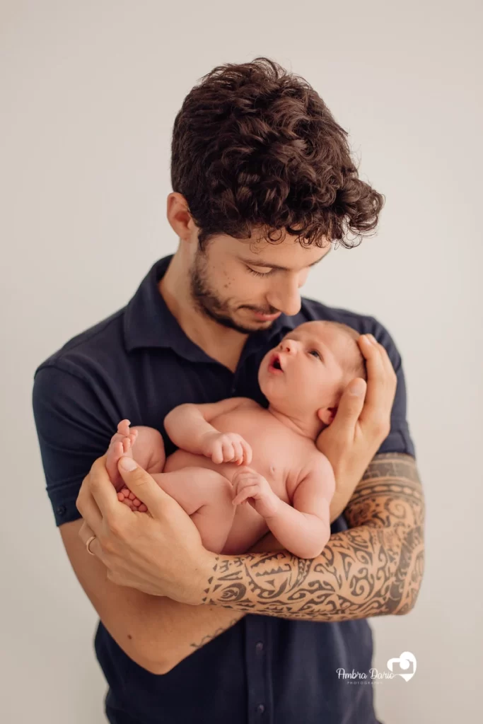 papà e bambino